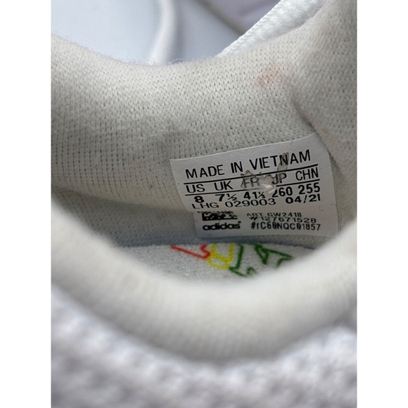 Adidas‎ ZX 1K Boost Pride Colors Sneakers, New. Sz 8 - Picture 11 of 13